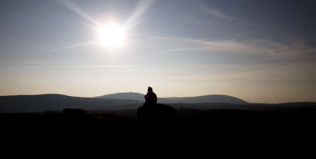 Jizera mountain panorama,Liberec, Czech Republicの写真素材