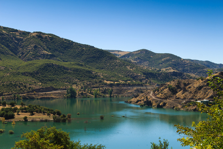 view of the lakeの写真素材