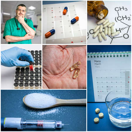 Concept of prevention of hyperglycemiaの写真素材