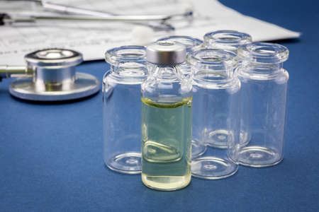 flasks vacuum in the hospitalの写真素材