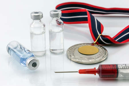 Doping in sport conceptの写真素材