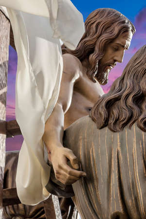 Holy Christ of the descentの写真素材