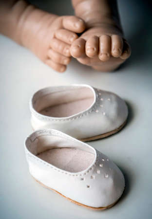 Small Doll Shoesの写真素材