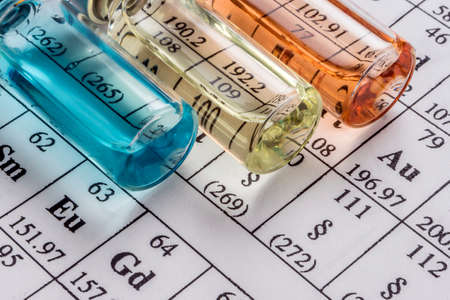 Chemical Formulation And Medicines. Science Conceptの写真素材