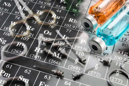 Chemical Formulation And Medicines. Science Conceptの写真素材