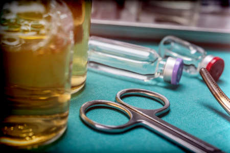 Instrumental Surgical In Operating Room, Conceptual Imageの写真素材