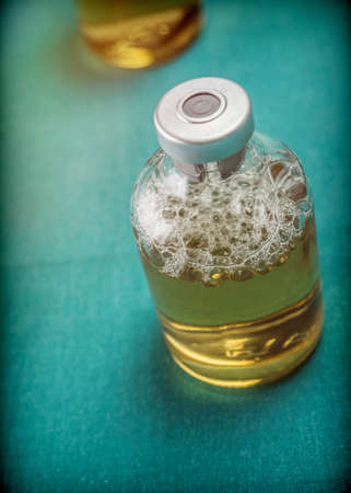 Medicine In Vials, Ready For Vaccine Injectionの写真素材