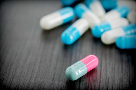 Many Medicines Pills Capsules Of Diferent Size