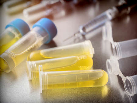 Several Vials In Laboratory, Conceptual Image