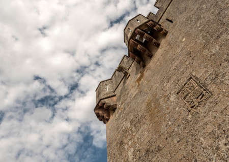 Castle of Almodovar del Rio, It is a fortitude of Moslem origin, it was a Roman fort and the current building has definitely origin Berber, a Stage of the American producer HBO, for the series âGame of Thronesâ. placed close to the Guadalquivir, take のeditorial素材