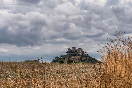 Castle of Almodovar del Rio, It is a fortitude of Moslem origin, it was a Roman fort and the current building has definitely origin Berber, placed close to the Guadalquivir, take in Almodovar of the Rio, Spainのeditorial素材