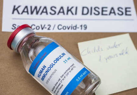Human immunoglobulin vial generic drug to treat Sars-CoV-2-related Kawasaki disease in children...