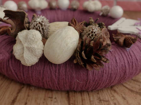 decoration to decorate the home at Christmasの写真素材