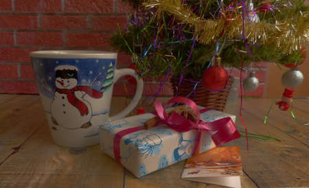 Christmas time dedicated to gifts and magic bellsの写真素材