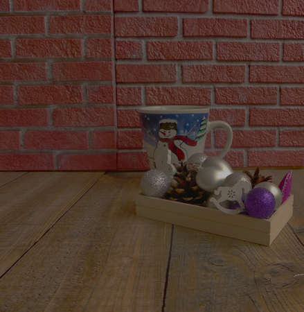 Christmas time dedicated to gifts and magic bellsの写真素材