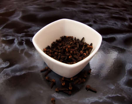 cloves, spices for making mulled wineの写真素材