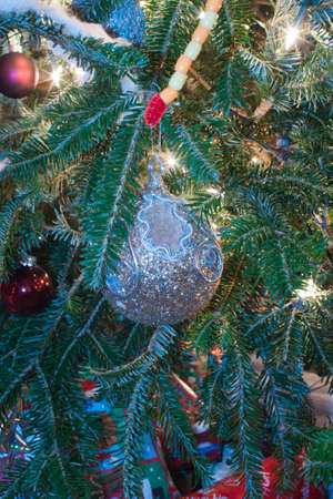 christmas tree ornamentの写真素材