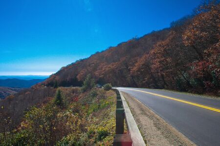 blue ridge parkwayの写真素材