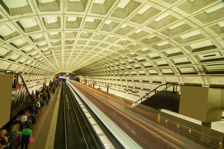 Smithsonian metro station in Washington DCのeditorial素材