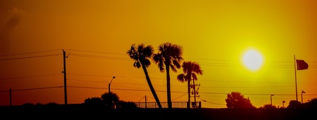 sunset scenes at ormond beach florida