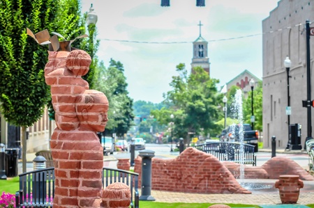 all american city - city of gastonia in north carolina street scenesのeditorial素材