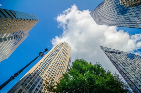 skyline and city streets of charlotte north carolina usaのeditorial素材
