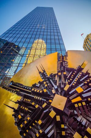 skyline and city streets of charlotte north carolina usaのeditorial素材