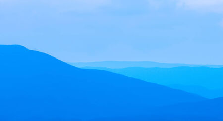 along the Blue Ridge Parkway south of Roanokeの写真素材