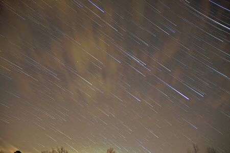 night sky and stars timelapse footage