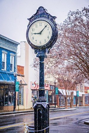 winter season in york south carolinaのeditorial素材