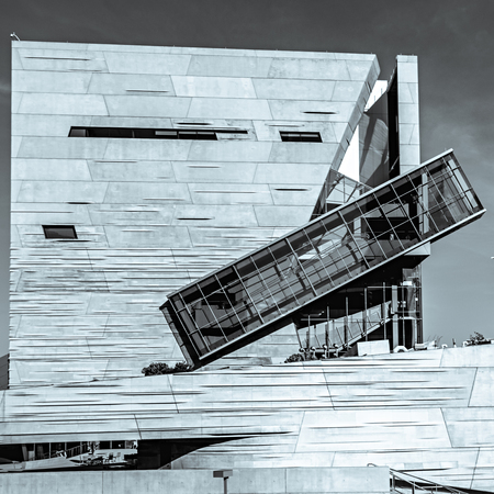 Perot Museum of Nature and Science in dallas texasのeditorial素材
