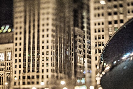 scenes around city of CHicago Illinoisのeditorial素材