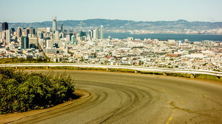 san francisco california downtown and surroundingsの写真素材