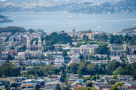 downtown san francisco city street scenes and surroundingsのeditorial素材