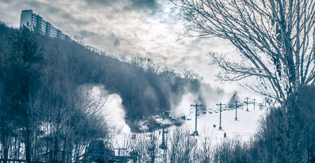 scenic views around sugar mountain ski resort in north carolina mountains