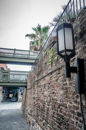 River Street in Savannah Georgiaの写真素材