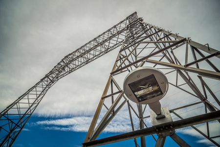 wandering around hoover dam on lake mead in nevada and arizonaの写真素材