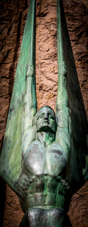 scenes around Hoover dam and  Mike O'Callaghan - Pat Tillman Memorial Bridge Plazaの写真素材