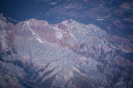 aerial over grand canyon parashant national monumentの写真素材