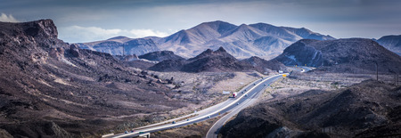 red rock canyon landscape near las vegas nevadaの写真素材