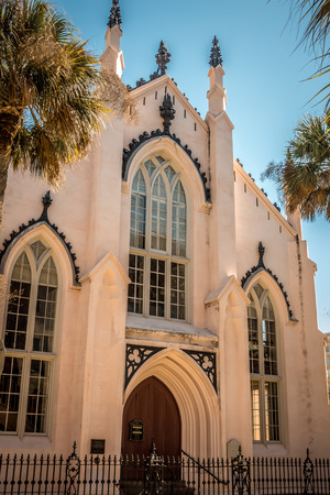 Charleston south carolina historic architectureの写真素材