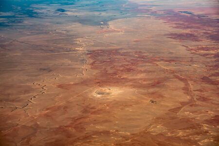 aerial over grand canyon arizona