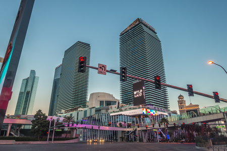 street scenes in las vegas nevadaのeditorial素材