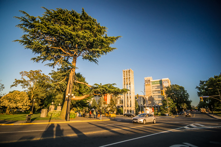 City of victoria british columbia in juneのeditorial素材