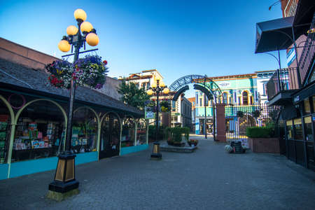 City of victoria british columbia in juneのeditorial素材