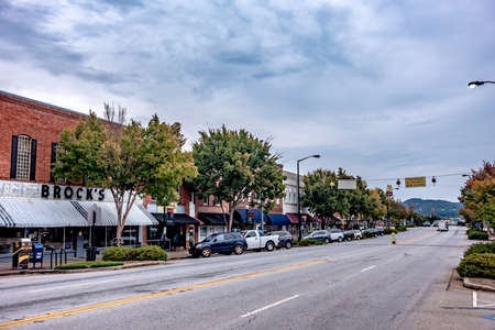 pickens downtown in south carolina upstateのeditorial素材