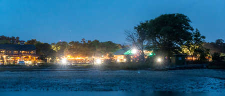 Views and scenes at murrells inlet south of myrtle beach south carolinaの写真素材