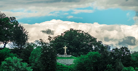 beautiful nature scenes around lake junaluska north carolina
