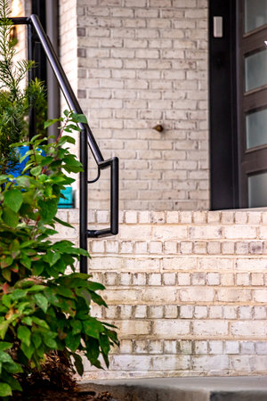modern residential staircase detailsの写真素材
