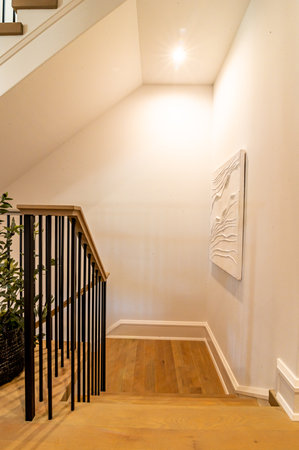 modern staircase detail elements complete projectの写真素材